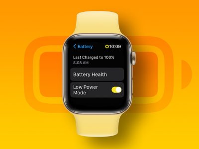 Apple Watch battery life in watchOS 9